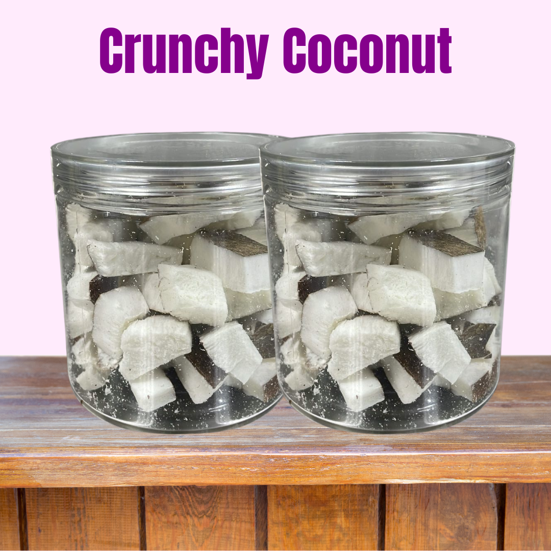 جوز الهند المجفف بالتجميد - مقرمش بالإضافة إلى الحلويات