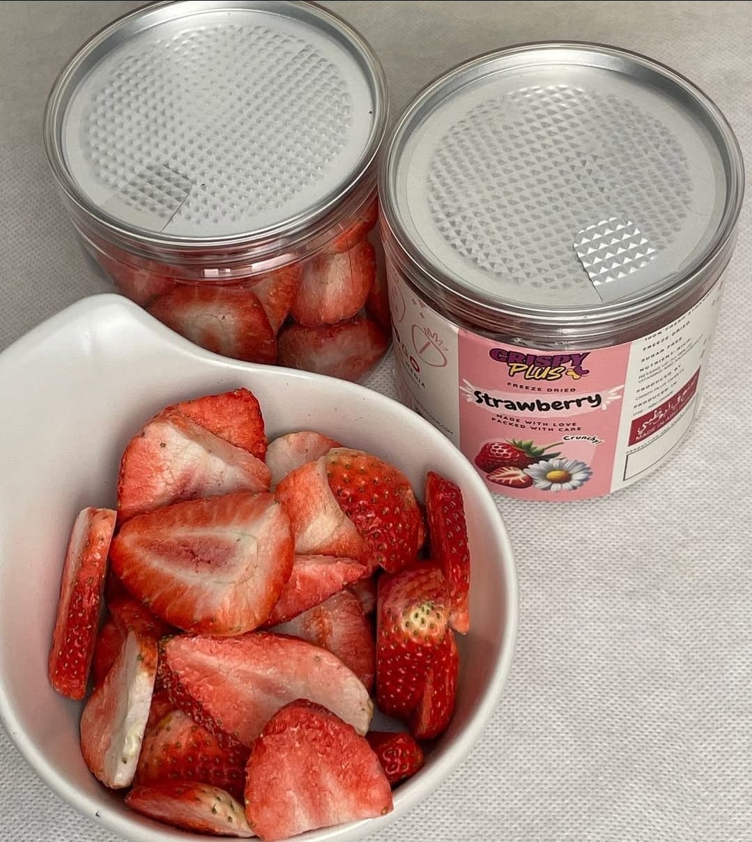 FREEZE-DRIED STRAWBERRY - CRISPY PLUS SWEETS