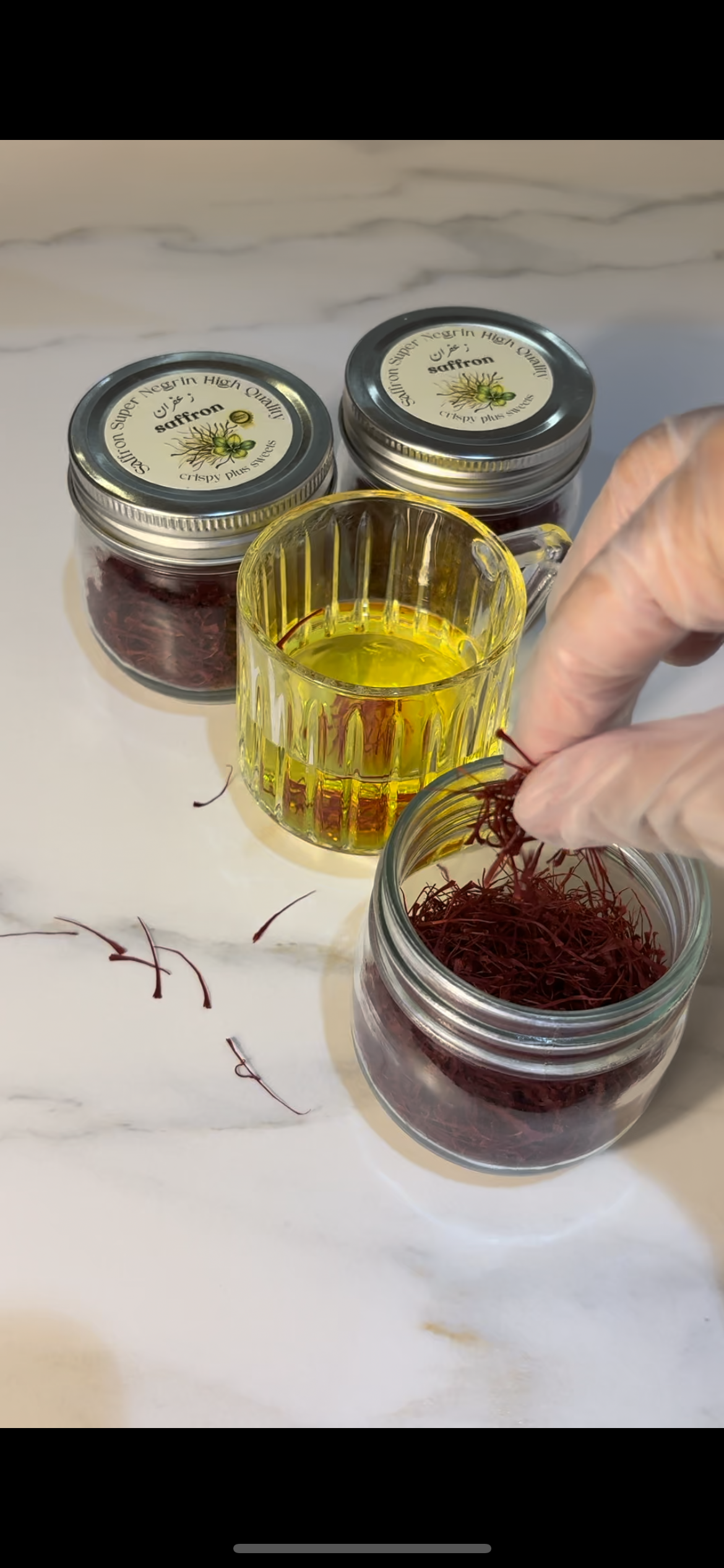 Saffron and White Tea ☕️