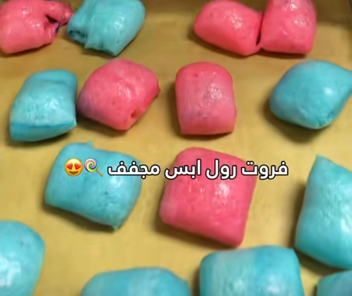 فروت رول أبس مجفف بالتجميد