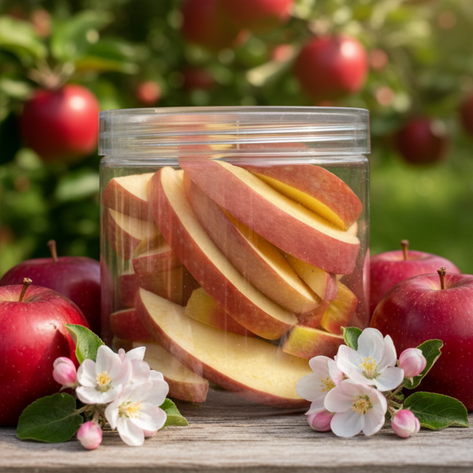 Freeze-dried apple