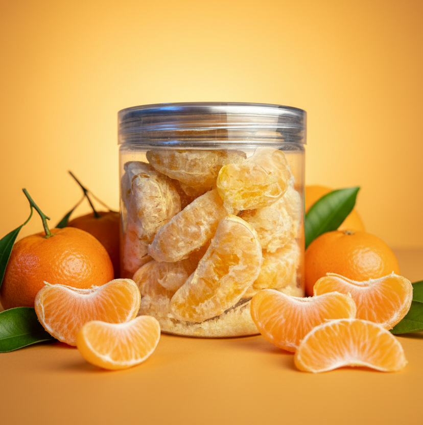 Freeze-dried mandarin