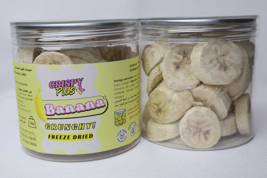 FREEZE DRIED BANANA - CRISPY PLUS SWEETS