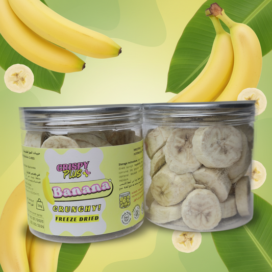 Freeze-dried banana