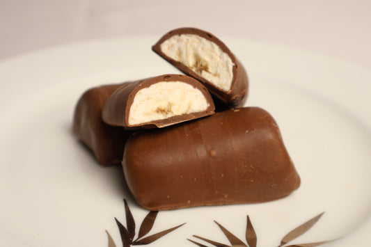 موز مجفف بالتجميد مع شوكولاتة - مقرمش بالإضافة إلى الحلويات