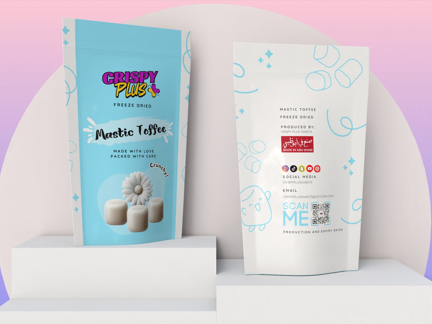 FREEZE-DRIED MASTIC - CRISPY PLUS SWEETS