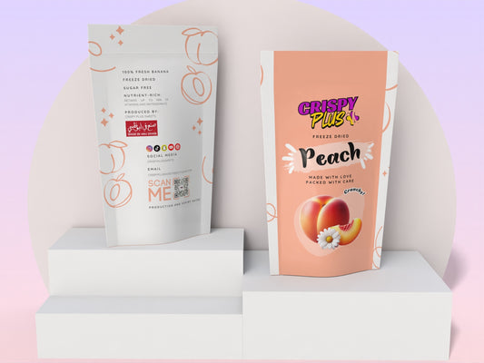 FREEZE DRIED PEACH - CRISPY PLUS SWEETS