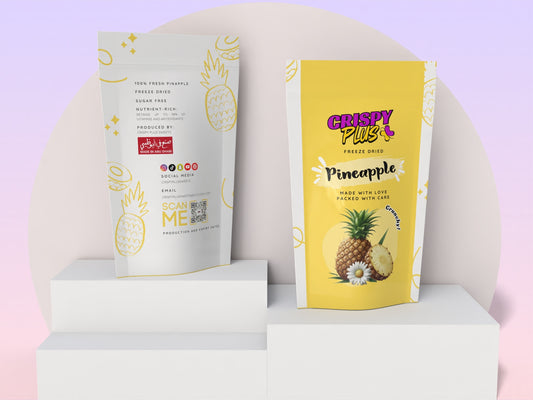 FREEZE DRIED PINEAPPLE - CRISPY PLUS SWEETS