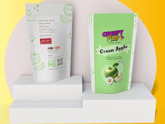 FREEZE DRIED GREEN APPLE - CRISPY PLUS SWEETS