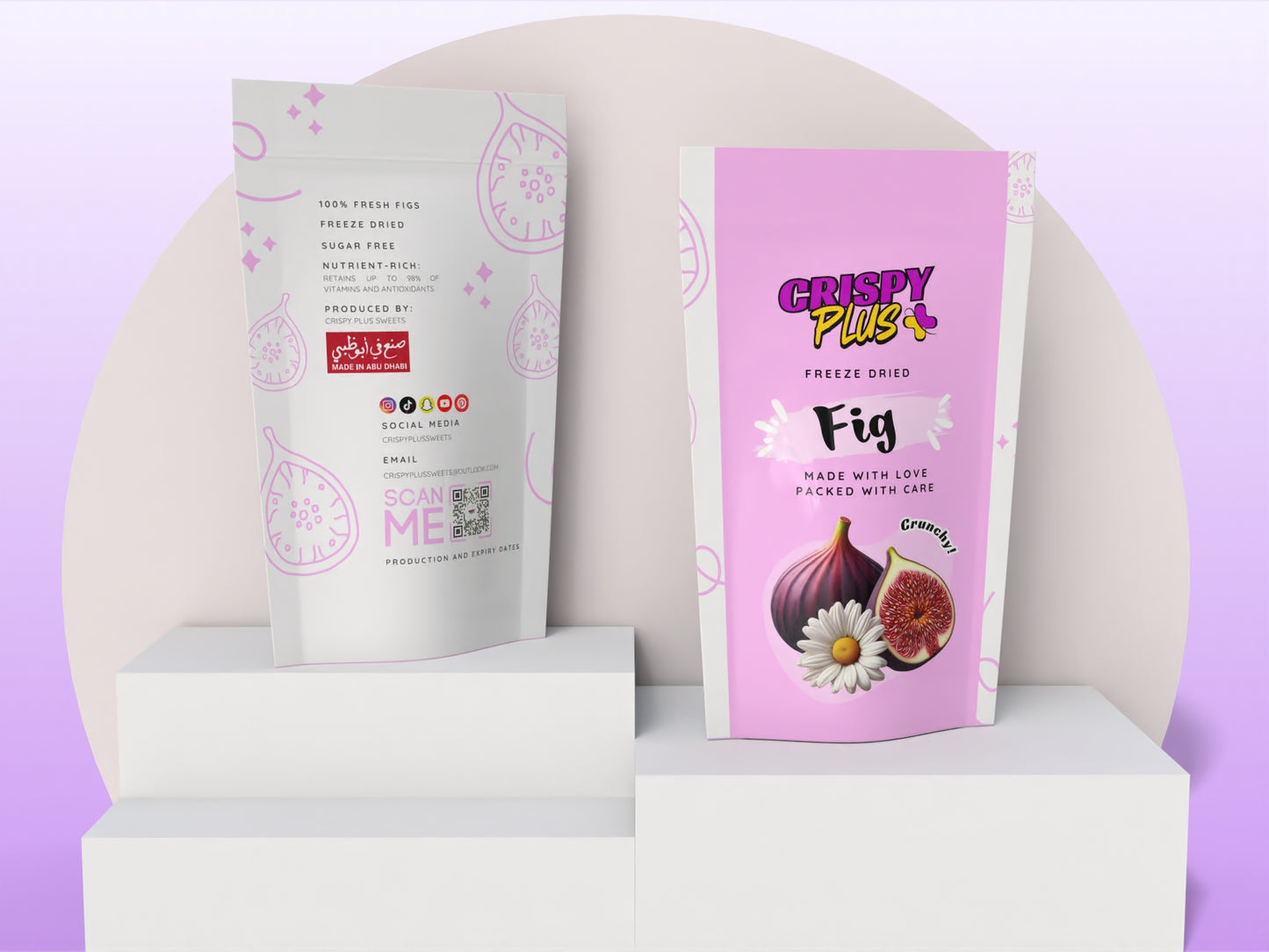 FREEZE DRIED FIG - CRISPY PLUS SWEETS