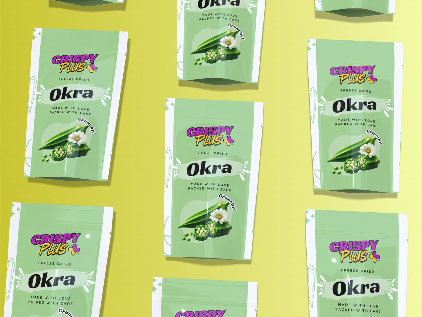 FREEZE DRIED OKRA- CRISPY PLUS SWEETS