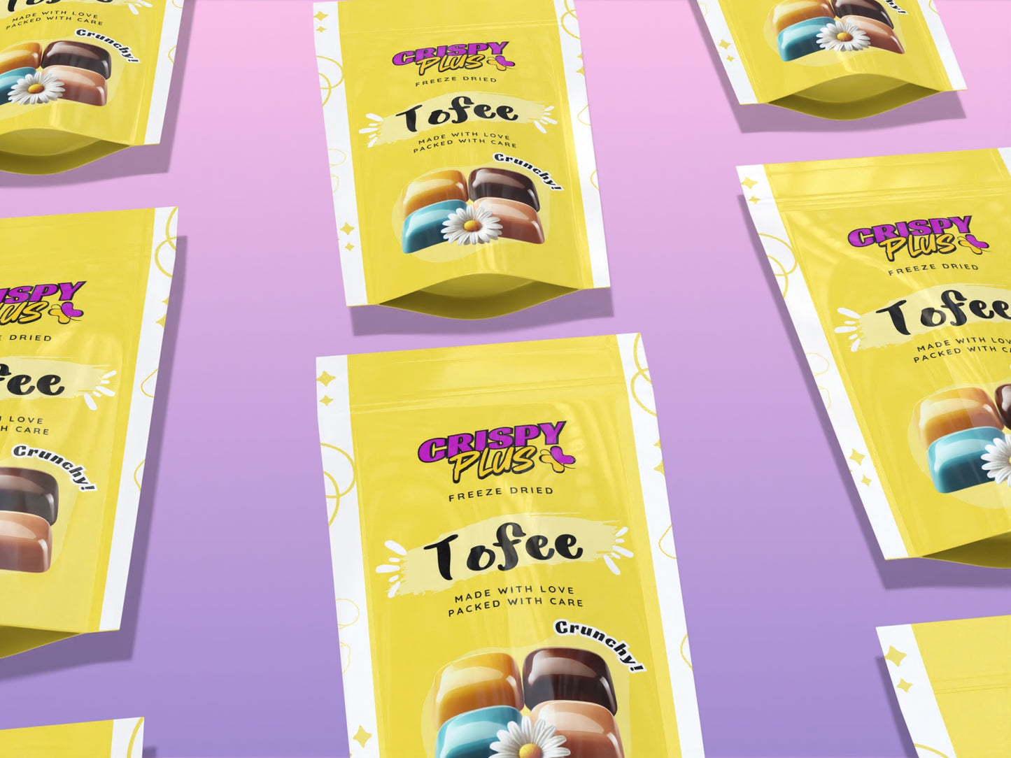 FREEZE-DRIED TOFFEE - CRISPY PLUS SWEETS