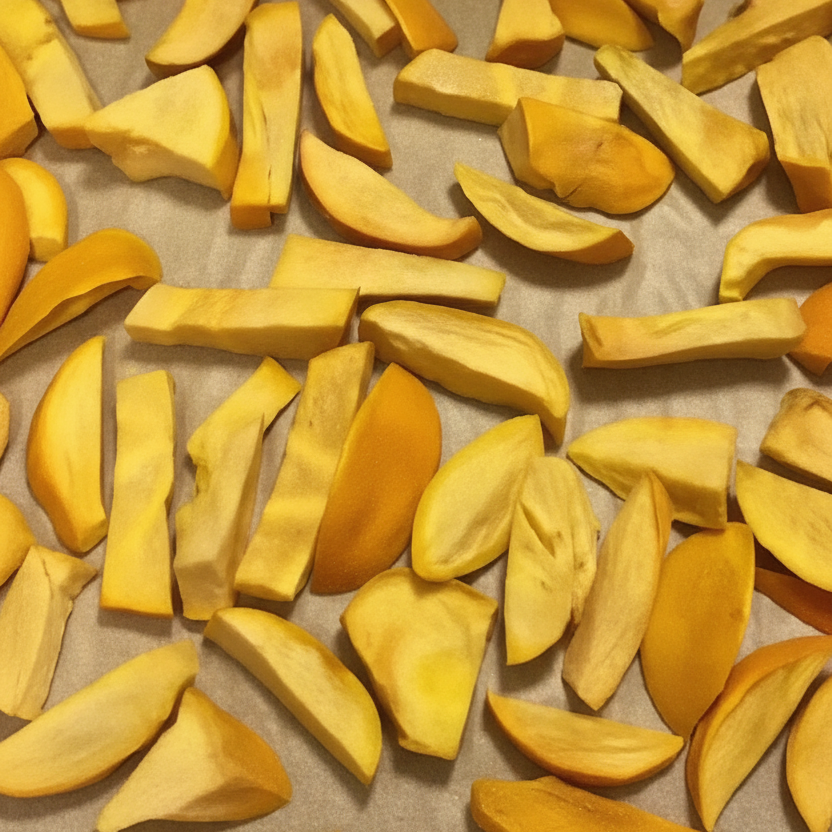 Freeze-dried persimmon