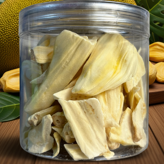 Freeze-dried jackfruit